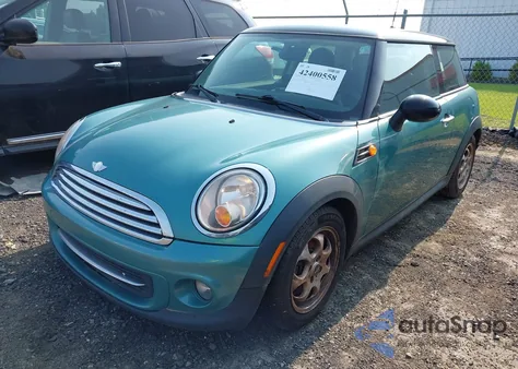 2012 Mini Cooper из США, поврежденный, VIN WMWSU3C58CT185467